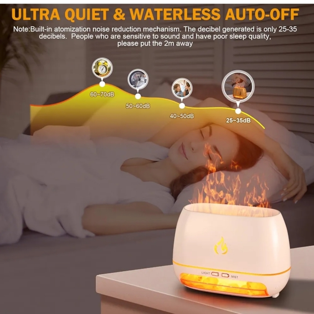 Flame Effect 3 In 1 Diffuser NEW IN BOX - Picture 6 of 16